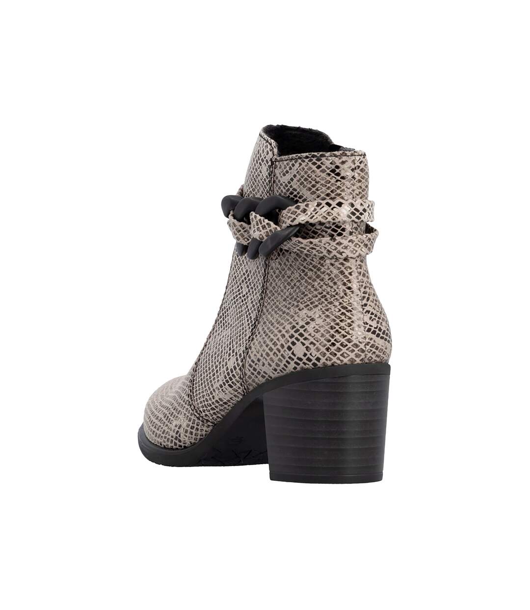 Bottine Cuir Rieker Microstretch-4