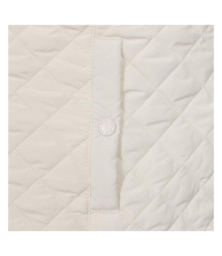 Doudoune Sans Manches Motif/style Matelassé Femme Craie Lazy Jacks