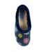 Chaussons goji femme bleu Lunar