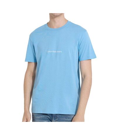 T-shirt Bleu Homme Calvin Klein Jeans J30J325197 - L