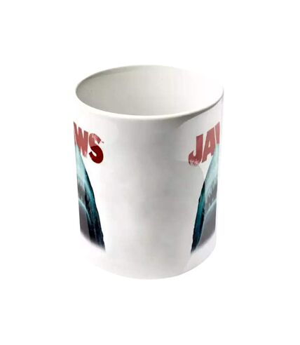Jaws Shark Head Mug (Blue/White/Blood Red) (One Size) - UTPM1389