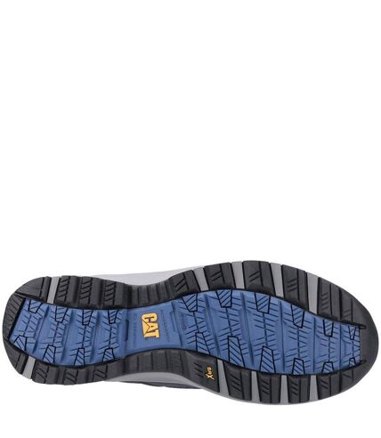 Caterpillar Mens Elmore Safety Boots (Navy/Gray) - UTFS7960