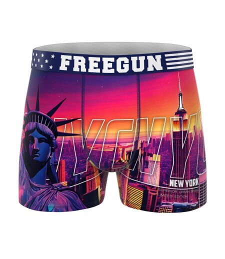 Lot de 3 boxers homme collection World Painting Freegun