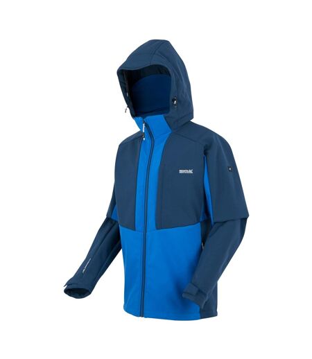 Veste Softshell Hewitts Homme Bleu Plongée Denim Sombre Regatta