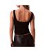 Débardeur noir femme calvin klein jeans monogram-2