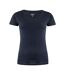 Womens/ladies Twoville T-shirt Navy James Harvest-1