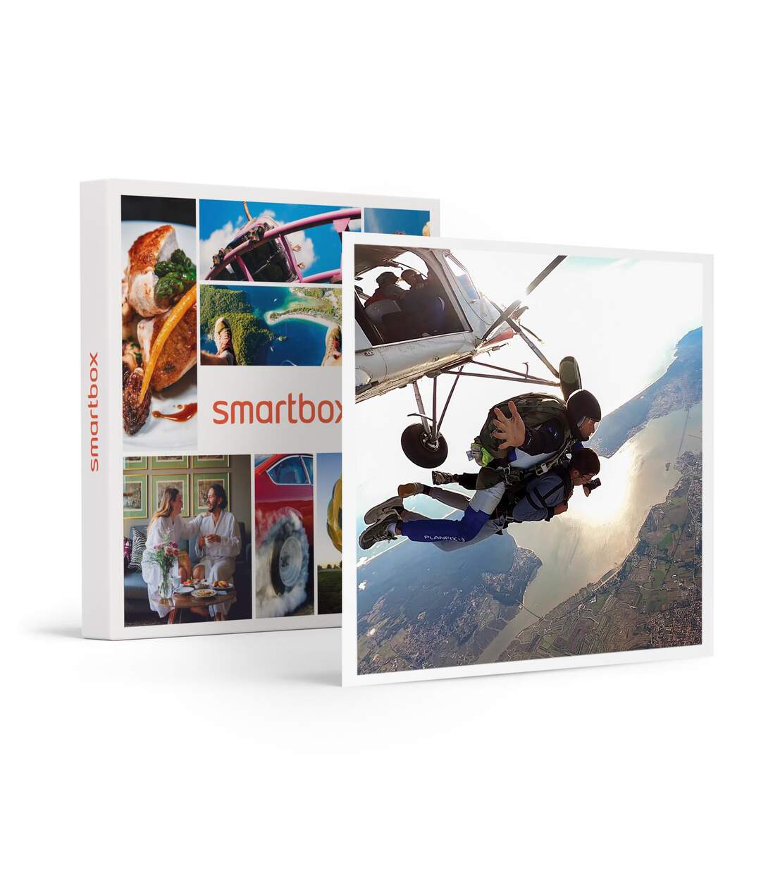 Saut en parachute au-dessus de Rochefort, Marennes et Oléron pour 2 - SMARTBOX - Coffret Cadeau Sport & Aventure