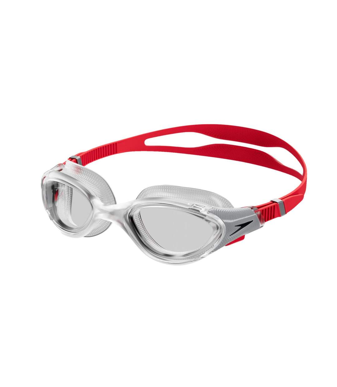 Lunettes de natation homme rouge / argenté / transparent Speedo