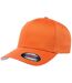 Flexfit Unisex Wooly Combed Cap (Orange) - UTPC3705