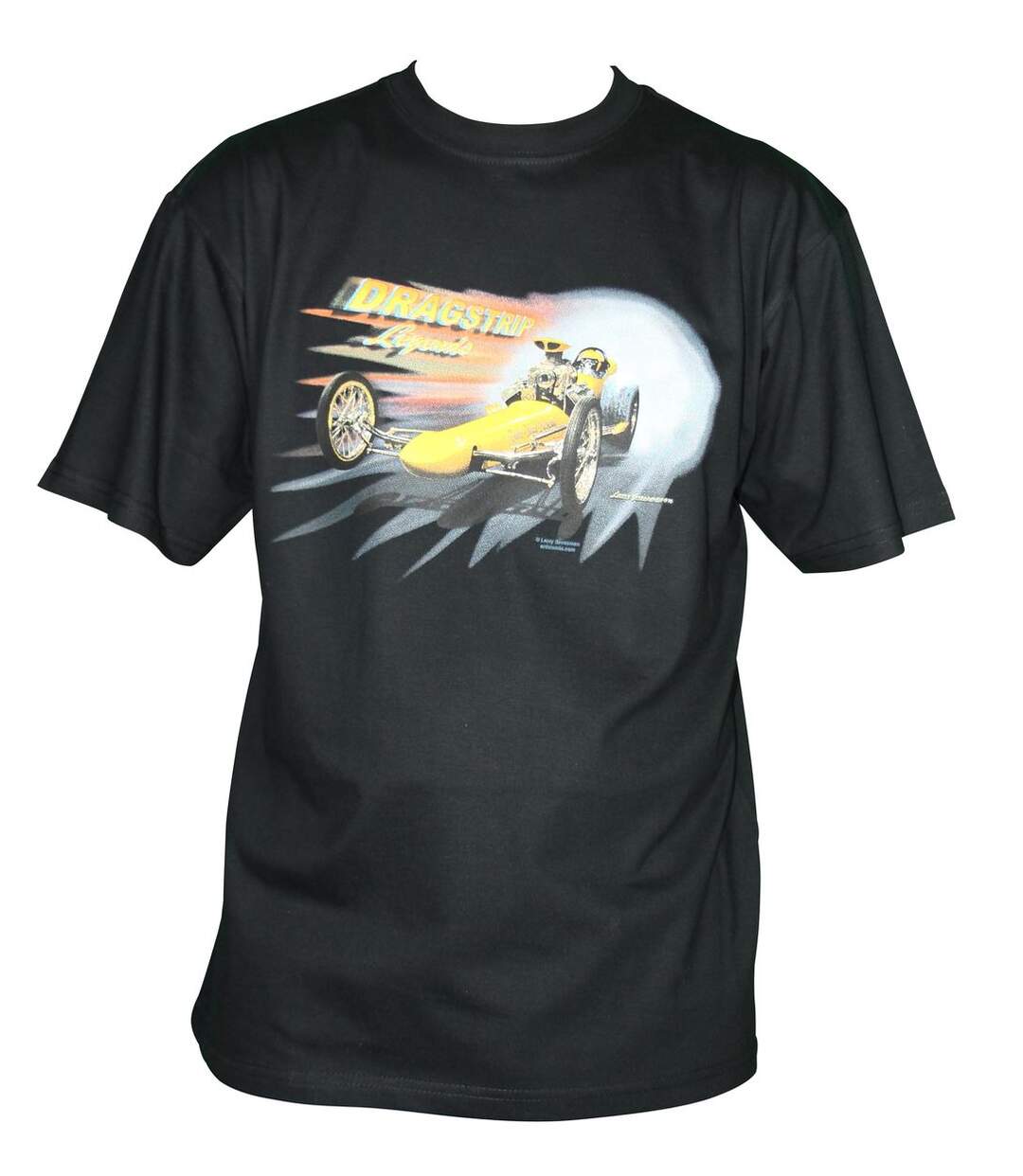 T-shirt homme manches courtes - Dragster - 11220 - Noir