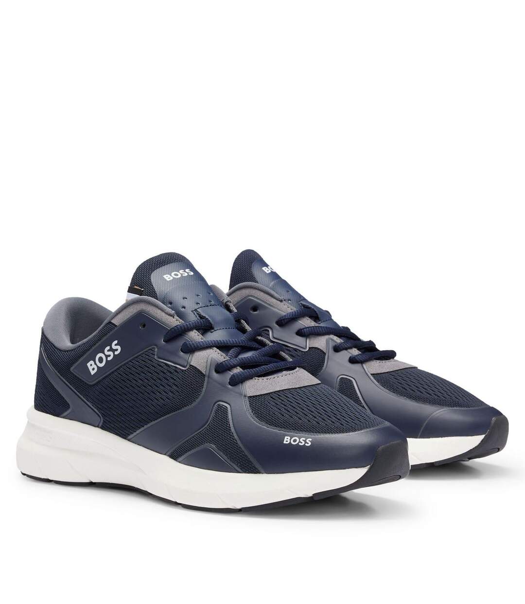 Chaussures Owen Homme Bleu Foncé Boss-2