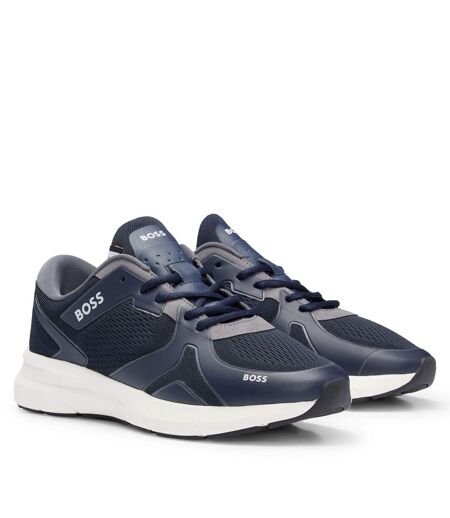 Chaussures Owen Homme Bleu Foncé Boss