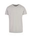 T-shirt Adulte Gris Pâle Build Your Brand-1