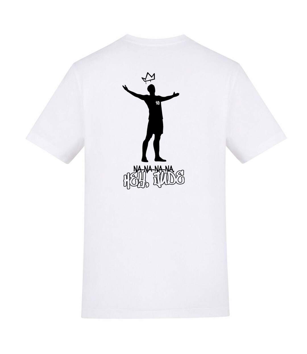Unisex Adult Bellingham 10 Crown T-shirt White AWD-2