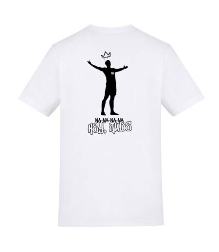 Unisex Adult Bellingham 10 Crown T-shirt White AWD