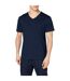 T-shirt Col V Ben Homme Bleu Marine Stedman-1