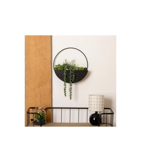 Plante Artificielle à Suspendre Imy 41cm Noir