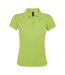 SOLs Womens/Ladies Prime Pique Polo Shirt (Apple Green)