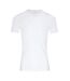 Tee-shirt col V manches courtes homme Pur coton Premium Fait en France Eminence.-1