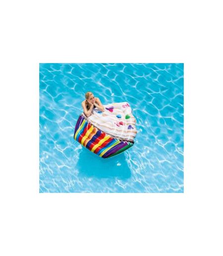 Matelas Gonflable Cupcake 142cm Multicolore