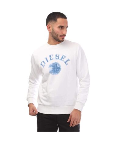 Mens S-gir 9-4 Sweatshirt White Diesel