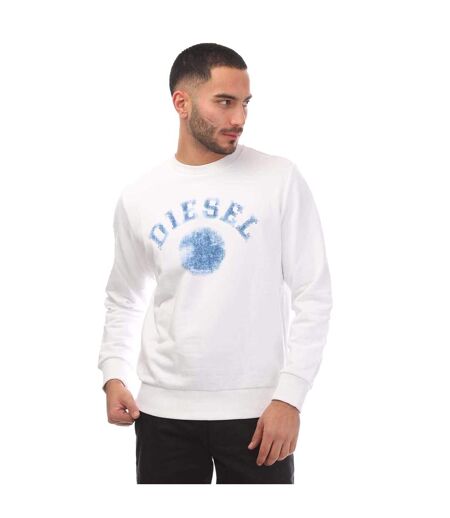 Mens S-gir 9-4 Sweatshirt White Diesel