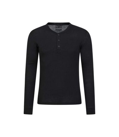 Haut thermique homme noir Mountain Warehouse