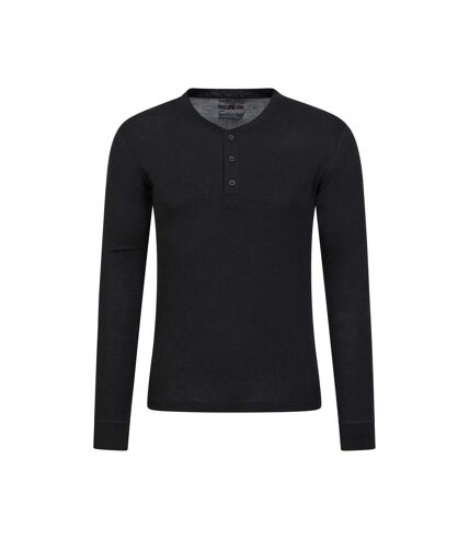 Haut thermique homme noir Mountain Warehouse