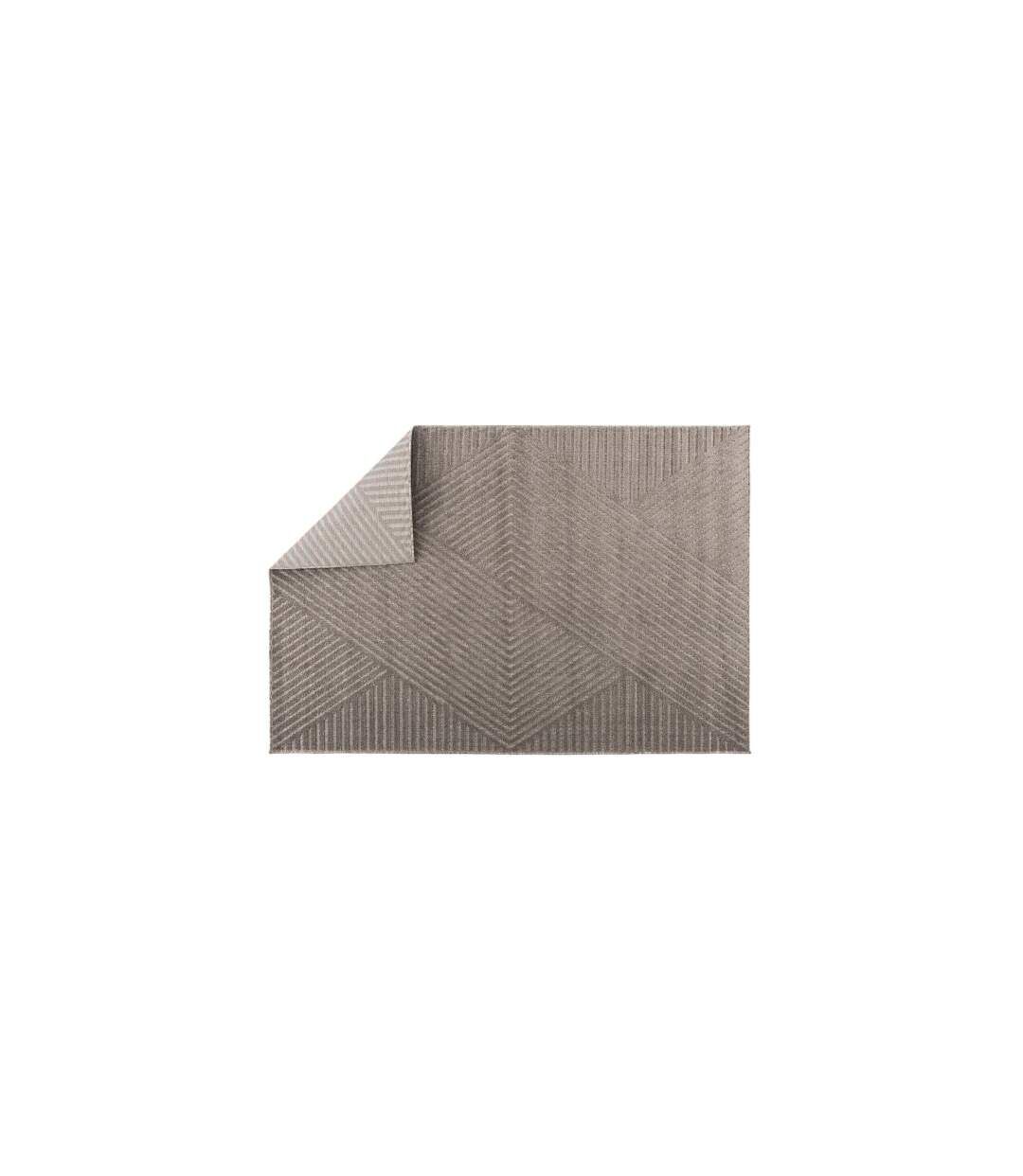 Tapis Déco Aron Solar 200x290cm Marron-2
