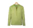 Tee-shirt MAYFLOWER DIMAGO3 manches longues : le style bi-matière vert anis-2