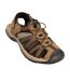 Mens Bay Reef Sandals Brown Mountain Warehouse-1