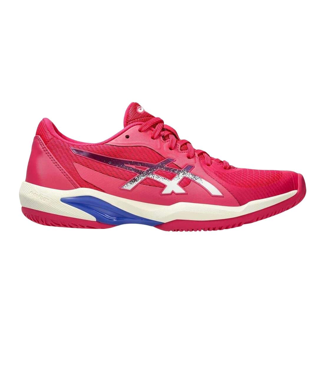 Chaussures De Tennis Solution Swift Ff Femme Rose Vif Cobalt Foncé Asics-1