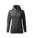 Sweat À Capuche Cape Free Femme Kaki Foncé Malfini-1