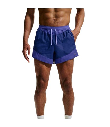Short De Course Stride Homme Bleu Roi Foncé Nike