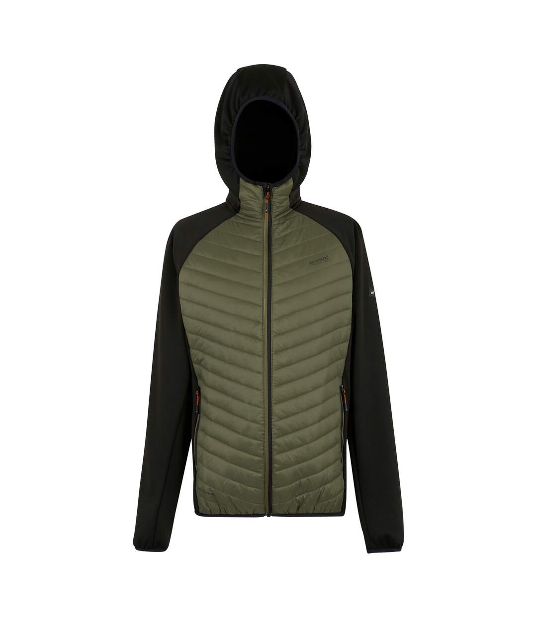 Veste Hybride Andreson Homme Vert Kaki Foncé Noir Regatta-2