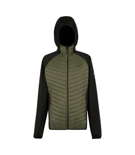 Veste Hybride Andreson Homme Vert Kaki Foncé Noir Regatta