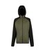 Veste Hybride Andreson Homme Vert Kaki Foncé Noir Regatta-2