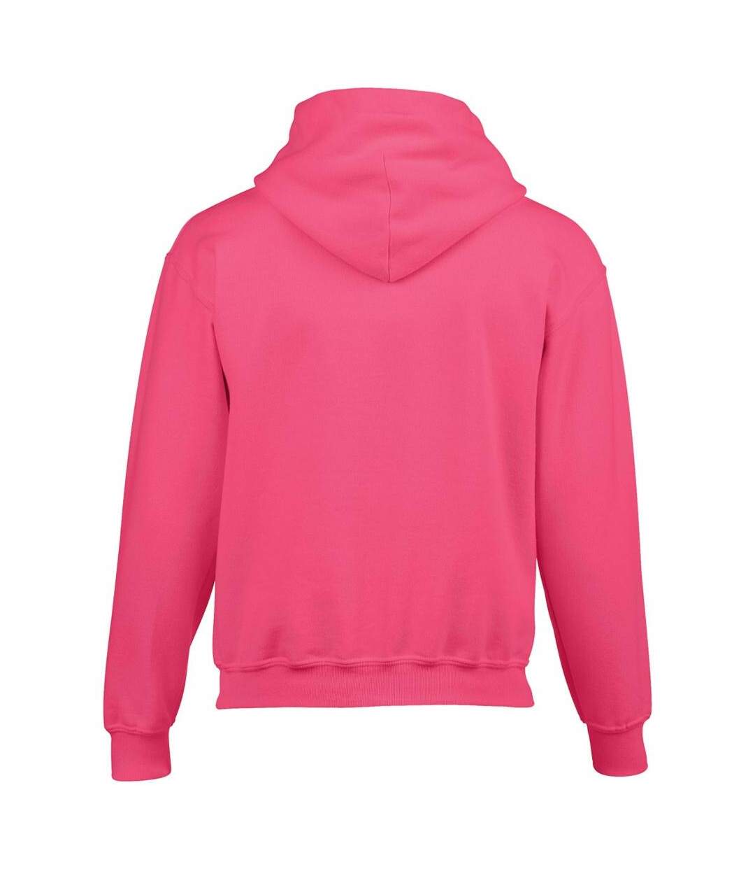 Sweat à capuche unisexe rose foncé Gildan-2