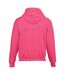 Sweat à capuche unisexe rose foncé Gildan-2