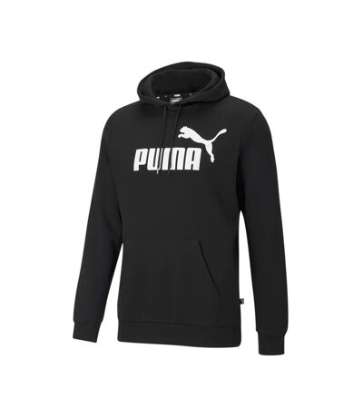 Sweat à Capuche Noir/Blanc Homme Puma Big Logo