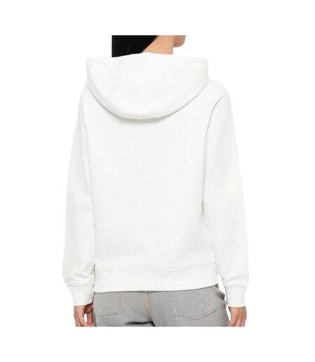 Sweat ecru femme tommy hilfiger logo 2