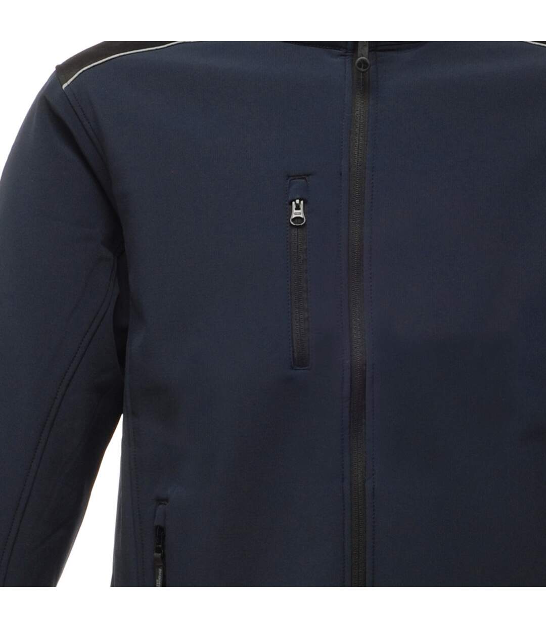 Regatta Mens Sandstorm Hardwearing Workwear Softshell Jacket (water Repellent) (Navy/Black) (UTRW1216)-3
