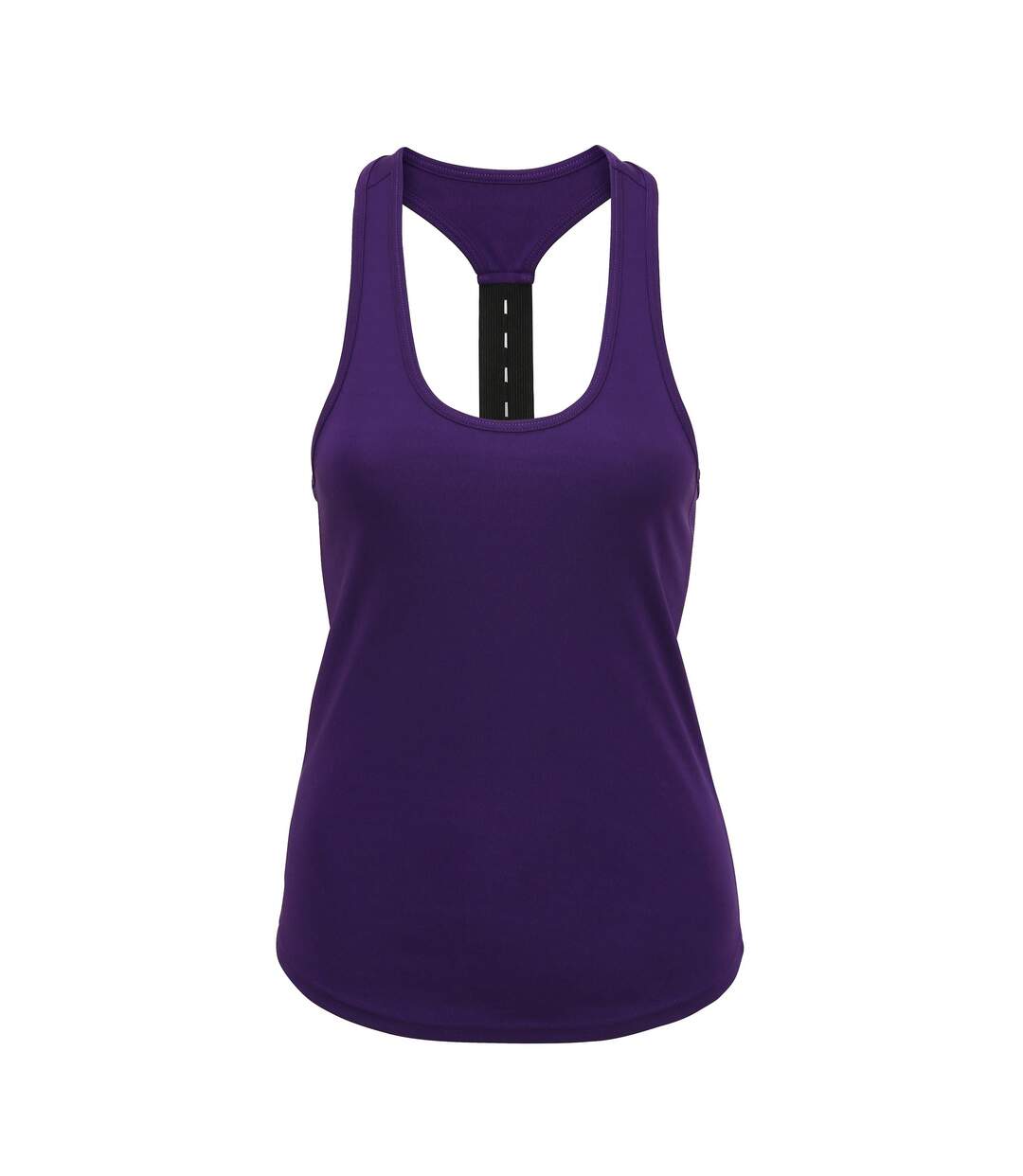 Débardeur sport femme pourpre Tri Dri-1