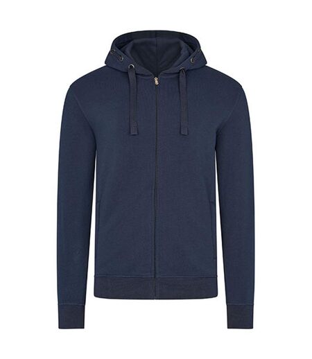 Veste À Capuche Premium Homme Bleu Marine HRM