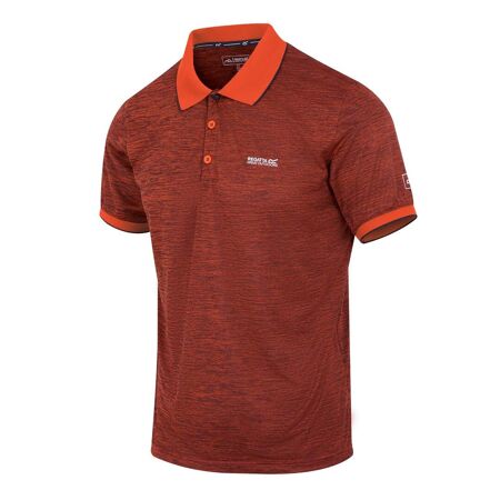 Mens remex ii polo shirt tangerine tango Regatta