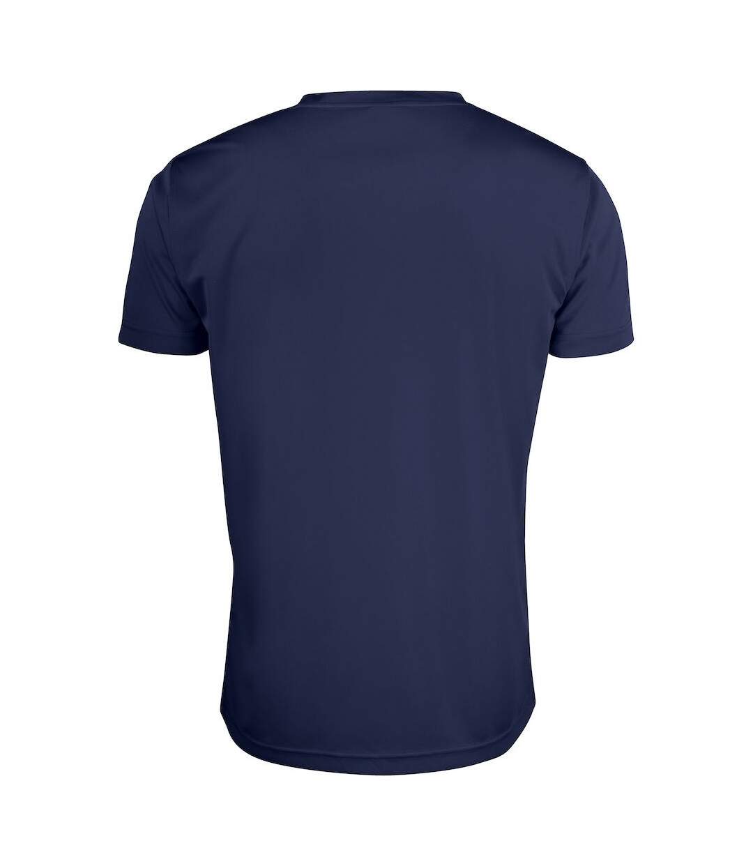 T-shirt Homme Bleu Marine Foncé Clique-2