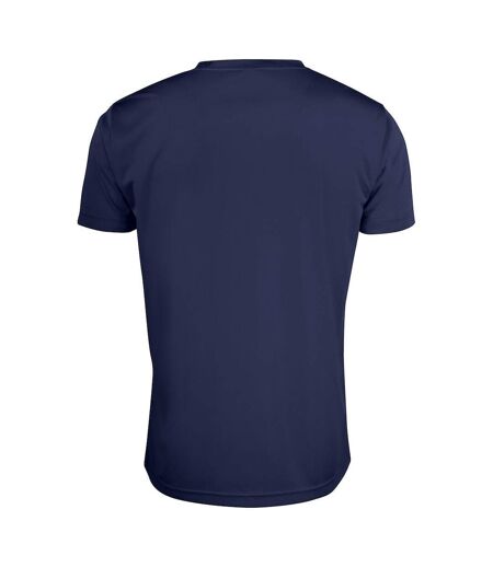 T-shirt Homme Bleu Marine Foncé Clique