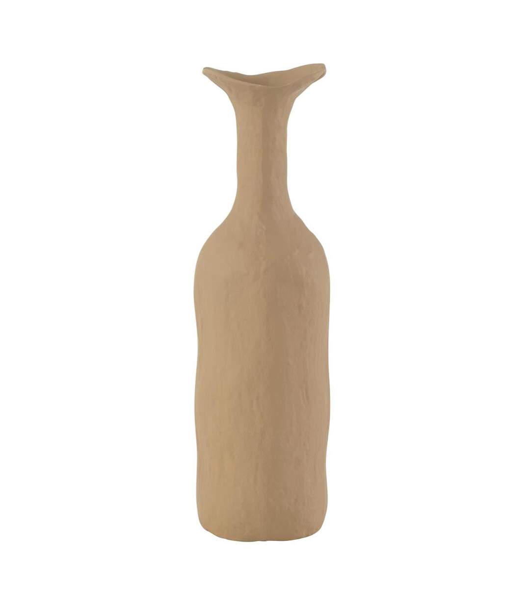 Vase Déco en Métal Agra 39cm Beige-1