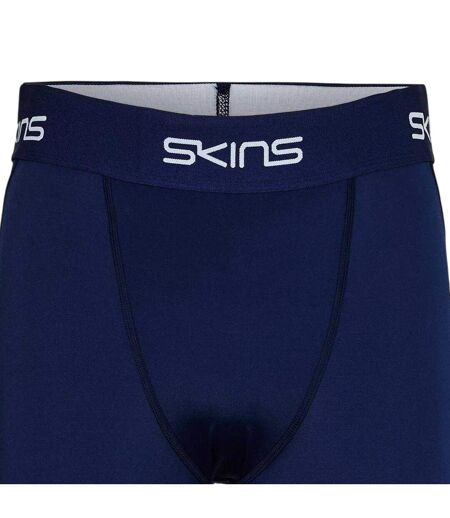 Mens Series-1 Fitted Compression Shorts Dark Blue Skins