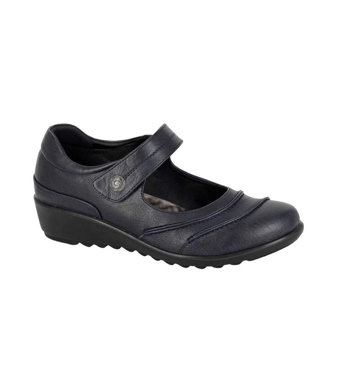 Chaussures Mary Jane Femme Bleu Marine Boulevard-1